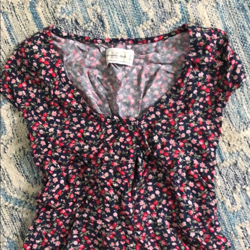 Abercrombie and fitch floral romper